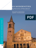 Forlenza and Thomassen. - Italian Modernities. Competing Narratives of Nationhood (2016)