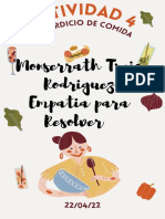 Portada Libro de Recetas Ilustrado Colorido