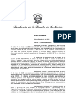 Resolucion de La Fiscalia de La Nacion # 681-2020-MP-FN