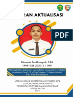 Laporan Aktualisasi - Rinanda Fardiansyah - Latsar Angkatan XII