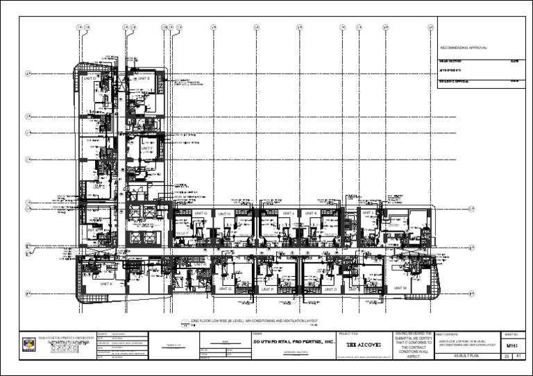22nd Floor Low Rise Floor (Bi-Level) Air Conditioning and Ventilation ...
