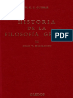 Guthrie - Historia de La Filosofia Griega Vol. III