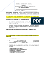 EVALUACION QUIMESTRAL EESS 7mo AÑO BASICA MEDIA PDF
