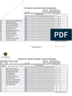 Formatos para Asistencia y Metas-2022