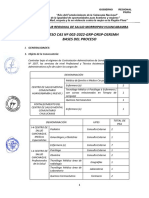 Bases Del Proceso CAS 02-2022