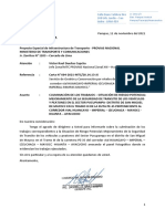 NO CORRESPONDE AL N DE CARTA 104 107-2021-CVRA - Mej Seg Vial - Culminación RP 4