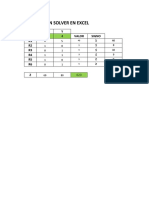 Simplex Con Solver 6 Restricciones