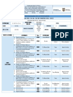 1.agenda Semanal Del 24 Al 28 de Enero Del 2022