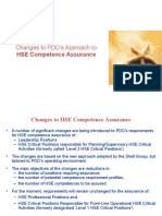 5HSE Competence Assurance Changes To PDO Approach V5