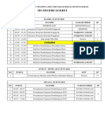 Jadwal Iht SDN 24 Krui