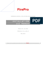 FirePro UL MANUAL Version 1 Rev 6 Nov16 Complete 1