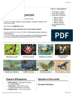 Wikispecies, Free Species Directory