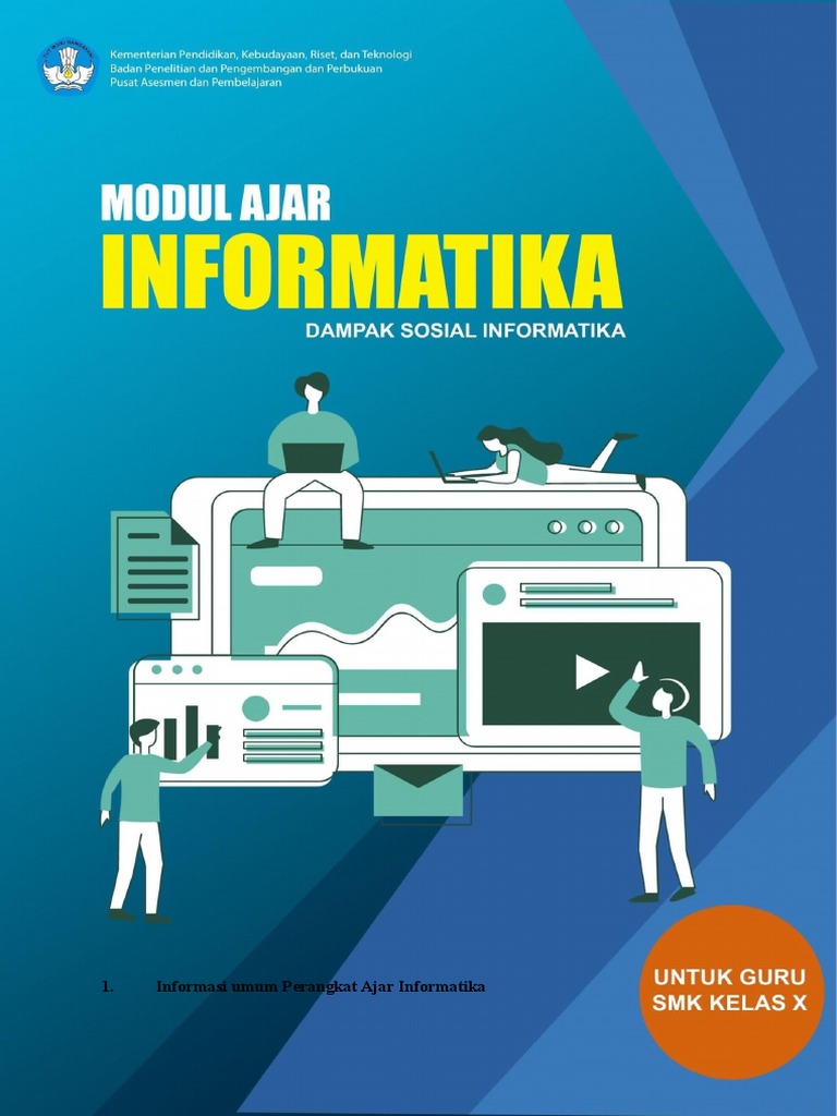 Modul Informatika Dampak Sosial Informatika (060721) 2 PDF