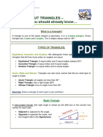 Basics About Triangles - Everything You Should Already Know