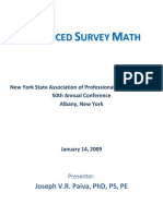 Advanced Survey Math 2009