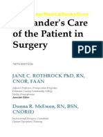 Alexander's Care of The Patient in Surgery, 16th Edition - Rothrock, Jane C