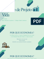 Trabalho de Projeto de Vida: Economia Enzo Moraes Lazaroni - Colégio Santo Américo