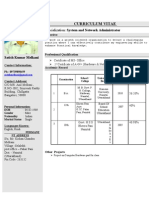 CV System Network Admin