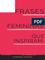 Frases Femininas Que Inspiram - Tamyres Fontes