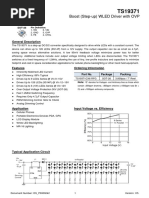 Boost (Step-Up) WLED Driver With OVP: General Description