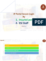 ESI IP Portal Secure Login Help