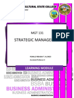 Module 2 - Strategic Analysis