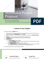 Minimalist Project Proposal by Slidesgo