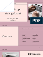 Template PPT Sidang Skripsi