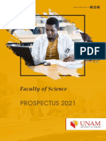 Science Prospectus 2021