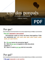 29 Dicas para Escrever - Porquês