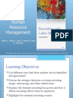 Human Resource Management: Recruiting and Labor Markets