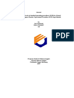 Peran Standar Operasional Prosedur Sop Bagi Sekolah PDF Free