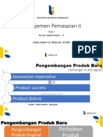 MNC012 - Manajemen Pemasaran II - PPT - Sesi 7