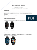 Unpairing Apple Watches - Printable Version