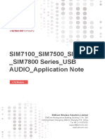 SIM7100 - SIM7500 - SIM7600 - SIM7800 Series - USB AUDIO - Application Note - V3.00