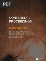 Dialnet ConferenceProceedingsCIVINEDU2021 858261