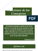 Funciones de Los Consejeros