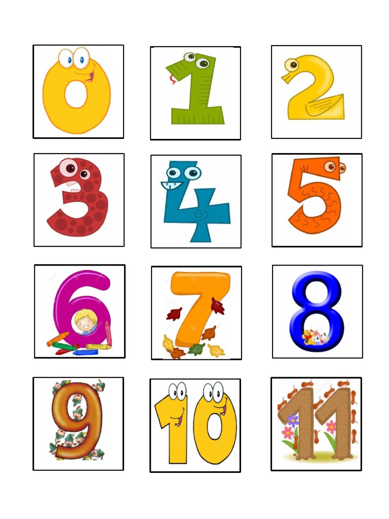 Numeros Animados Del 1 Al 100 | PDF