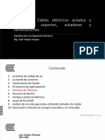 06 - Cables Elecrtricos Aislados y Protegidos, Soporte, Aisladores y Canalizaciones