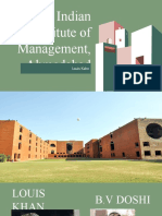 Indian Institute of Management, Ahmedabad: Louis Kahn