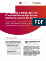 Montogmery College CaseStudy