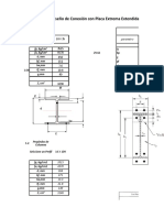 Conexion de Placa Extrema AISC-LRFD16