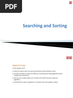 Sorting and Searching