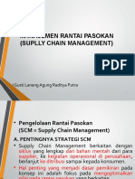 Manajemen Rantai Pasokan (Suplly Chain Management) : I Gusti Lanang Agung Raditya Putra