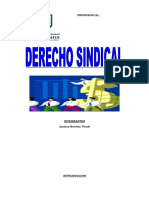 Trabajo de Negociacion Sindical - Jessica Benitez Tihuel - Servicio Social