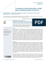 Exercise Intolerance in Pulmonary Arterial Hypertension: Insight Into Central and Peripheral Pathophysiological Mechanisms