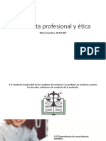 PDF para Los Alumnos - Conducta Profesional y Etica