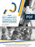 70 anos da DUDH