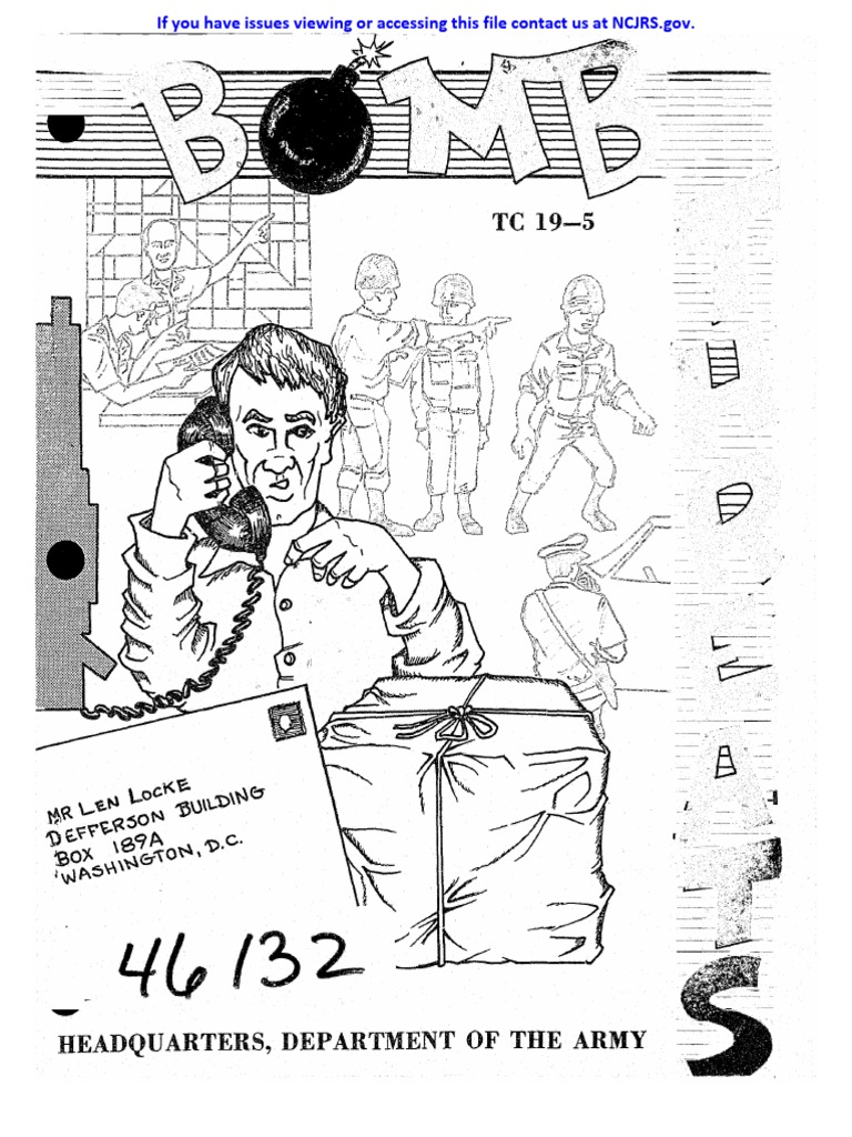 BOMB Procedure PDF Bomb Disposal Bomb