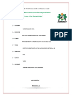 Proceso constructivo de movimiento de tierra en obras civiles